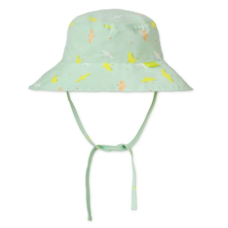 Saro Baby Obojstranný klobúčik s UV ochranou (6-18m) Tropicool Green