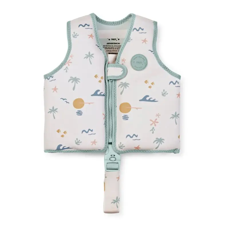 Saro Baby Plavecká neoprénová vesta s UV ochranou (3-6r) Good Vibes