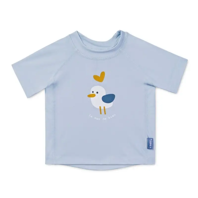 Saro Baby Plavecké tričko s UV ochranou (6-12m) Navy Hugs