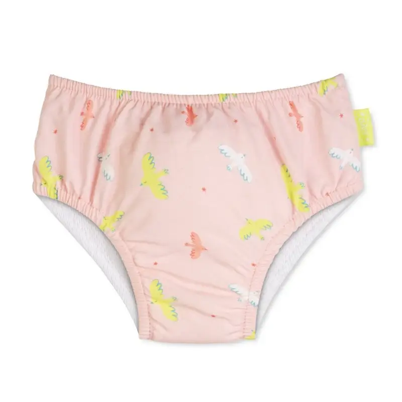 Saro Baby Plienkové plavky s UV ochranou (24-36m) Tropicool Pink