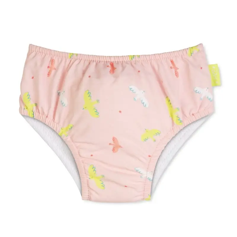 Saro Baby Plienkové plavky s UV ochranou (3-6m) Tropicool Pink