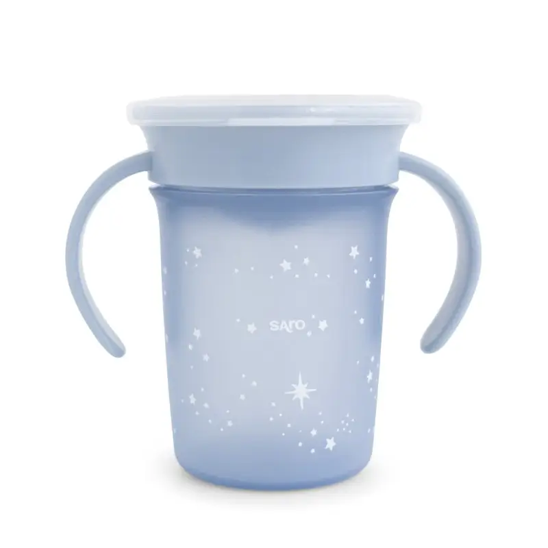 Saro Baby Tréningový hrnček 360° Blue