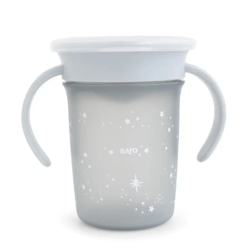 Saro Baby Tréningový hrnček 360° Grey