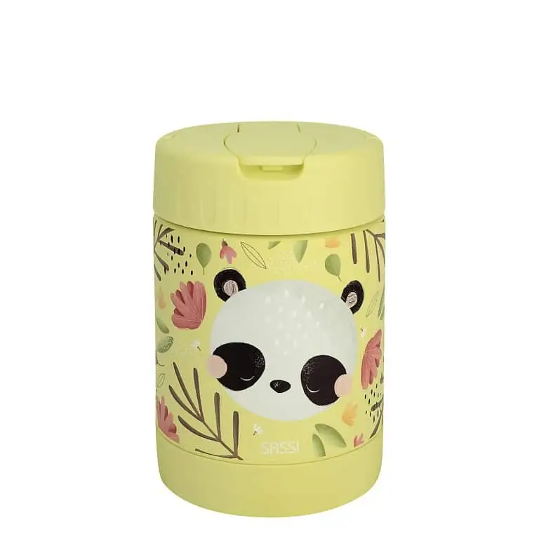 SASSI DĚTSKÁ TERMOSKA NA JÍDLO - GNUMMY THE PANDA - 350ML