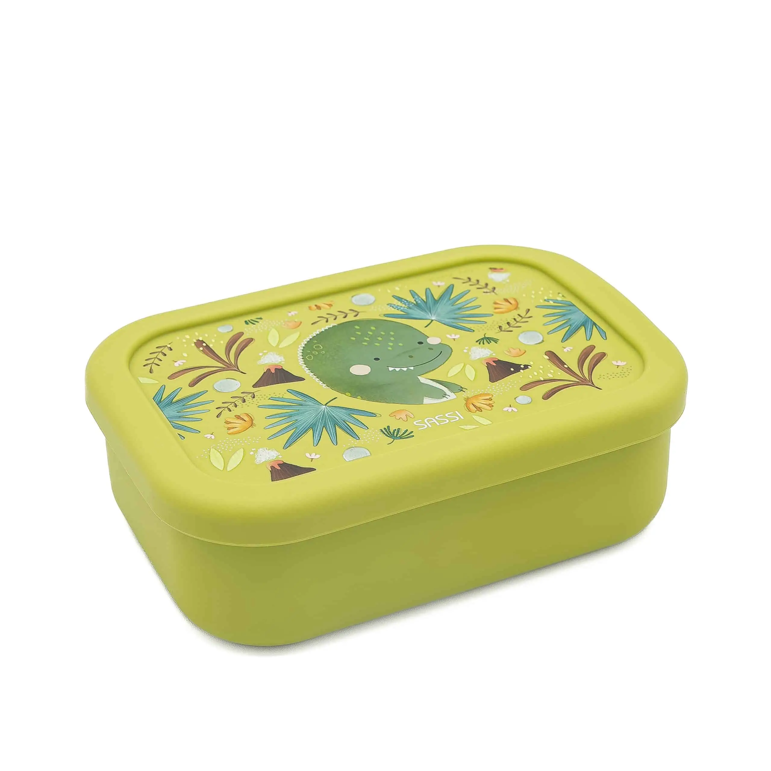 SILIKÓNOVÝ DESIATOVÝ BOX SASSI - DINOSAUR