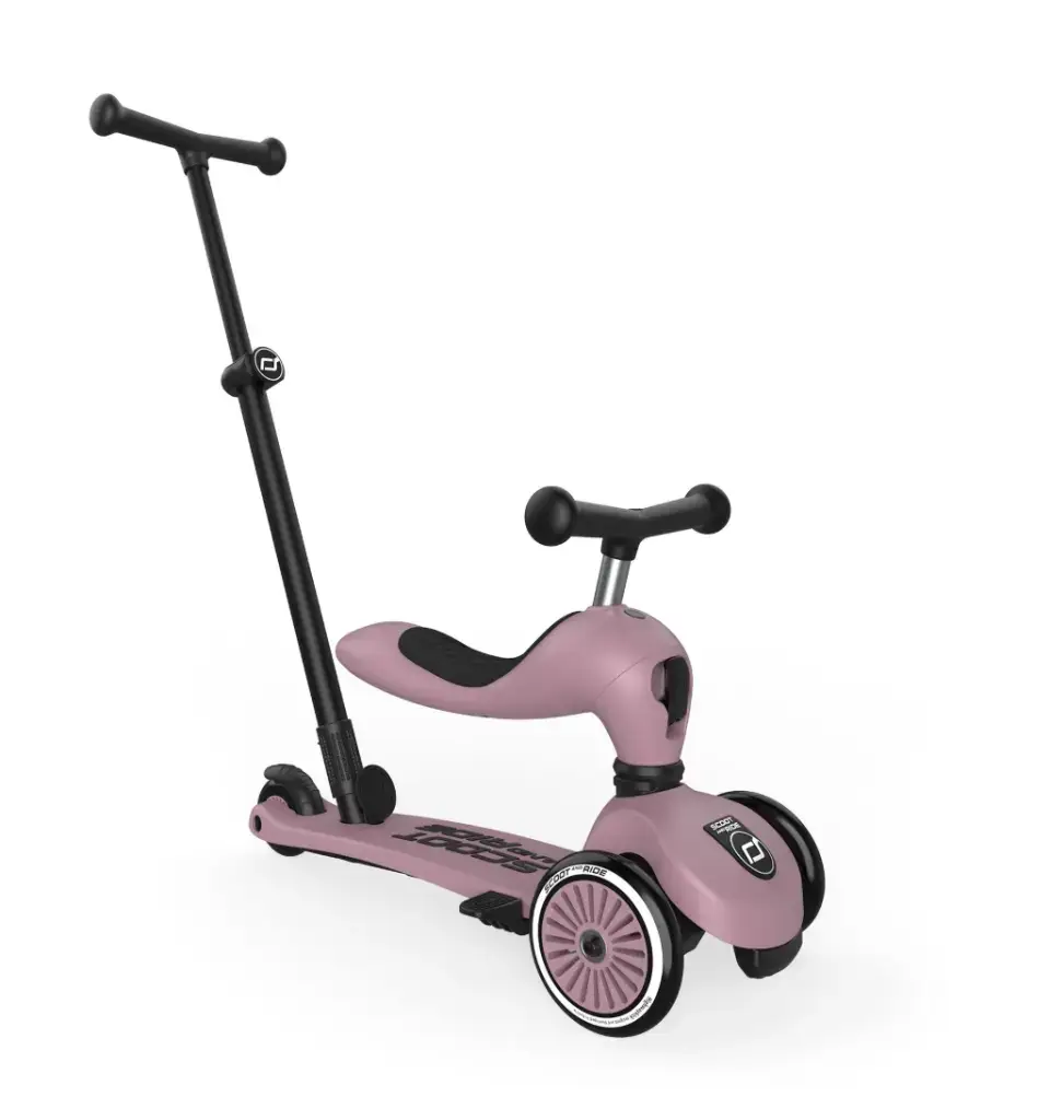 SCOOT AND RIDE DETSKÁ KOLOBEŽKA 2V1 - HIGHWAYKICK 1 PUSH AND GO - WILDBERRY