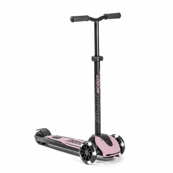 SCOOT AND RIDE DETSKÁ KOLOBEŽKA - HIGHWAYKICK 5 LED - ROSE