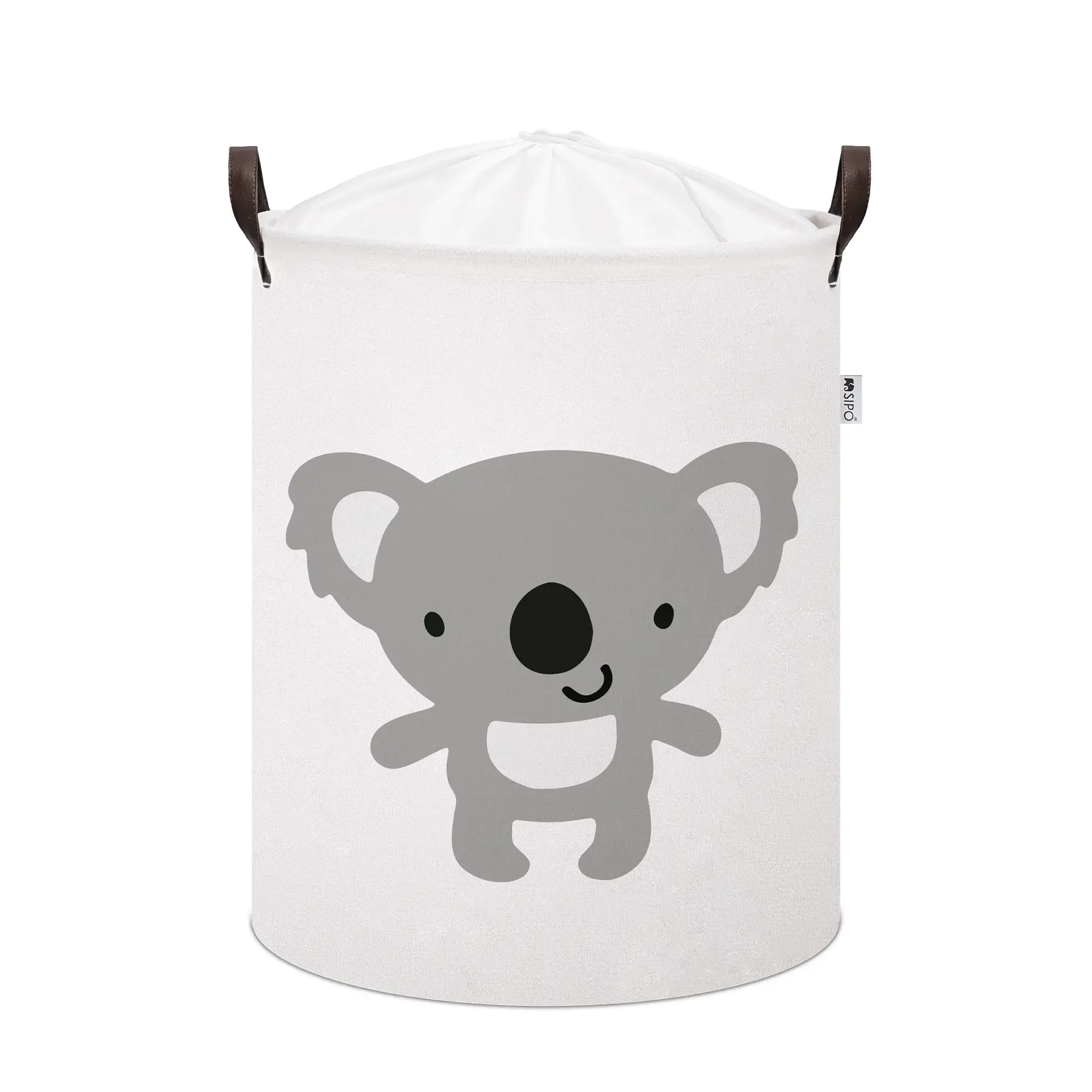 Sipo Kôš na hračky so šnúrkou, skladací bavlnený / 43 l, Koala