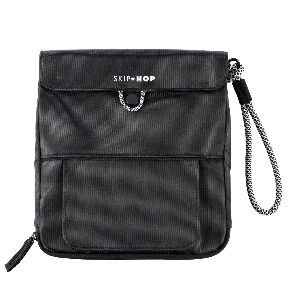 SKIP HOP Podložka prebaľovacia cestovná Clean Slate Black