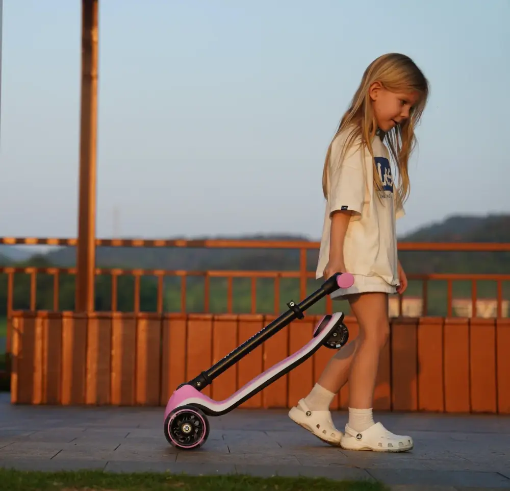 Spacewheelz X2P Kolobežka Kick'n'Roll Pink