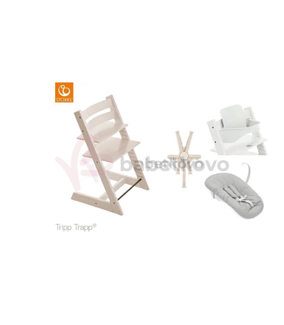 Stolička Stokke Tripp Trapp Whitewash + Darčeky