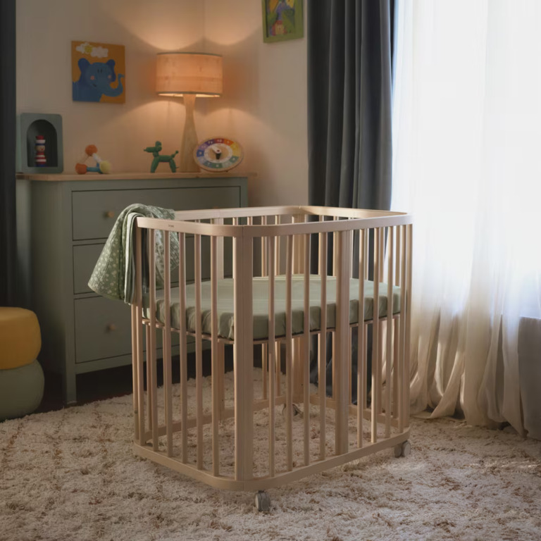 Stokke NIGHTI rastúca postieľka BUNDLE 5v1 Natural