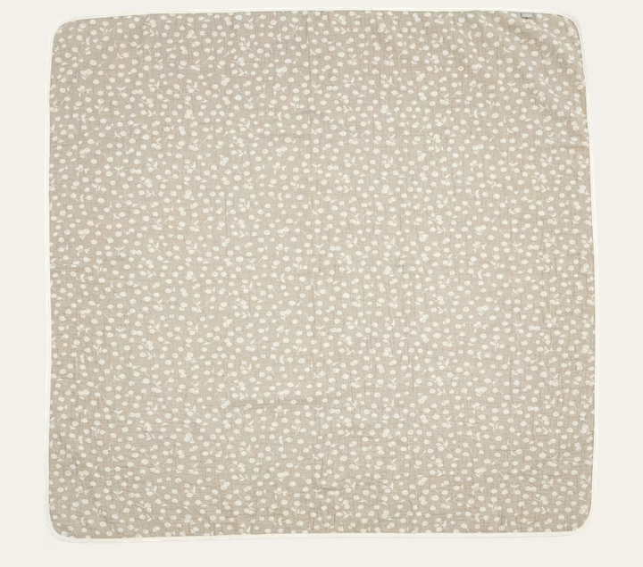 Stokke Obojstranná mušelínova zavinovačka 110x110 cm Birch beige berries
