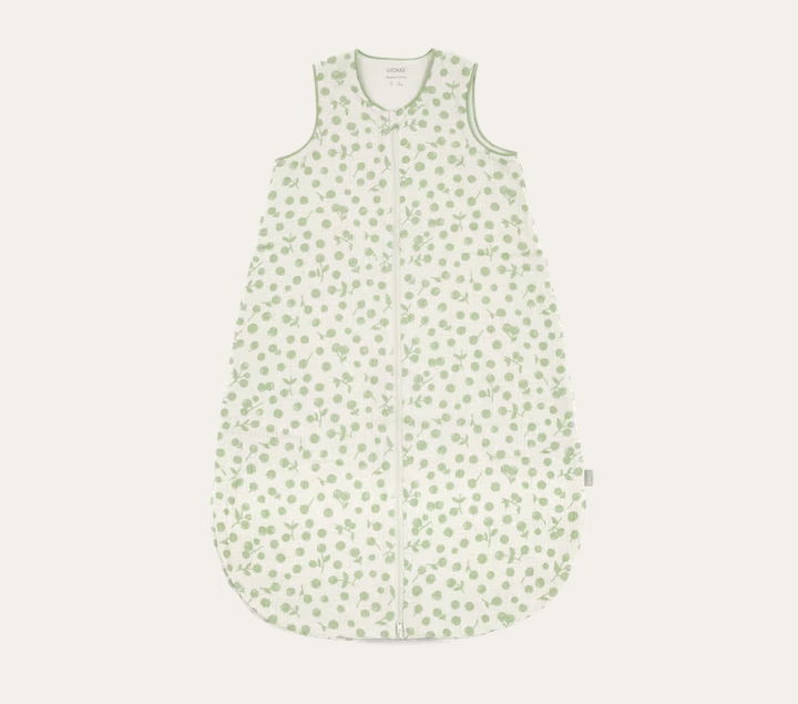 Stokke Obojstranný mušelínový spací vak 3-6 mes. Sage green berries