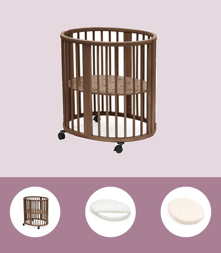 Stokke Sleepi Mini BUNDLE V3 Warm brown