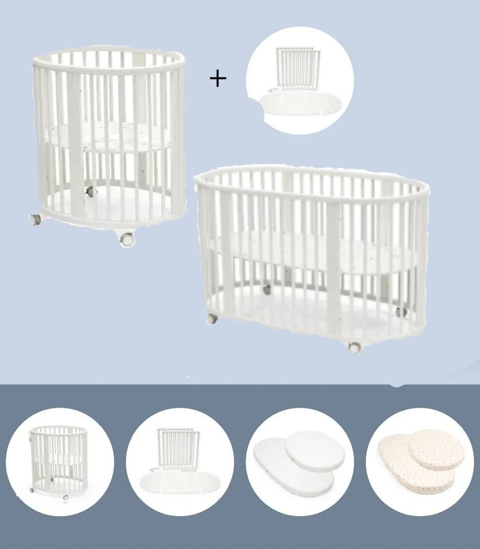 Stokke Sleepi Large BUNDLE V3 White