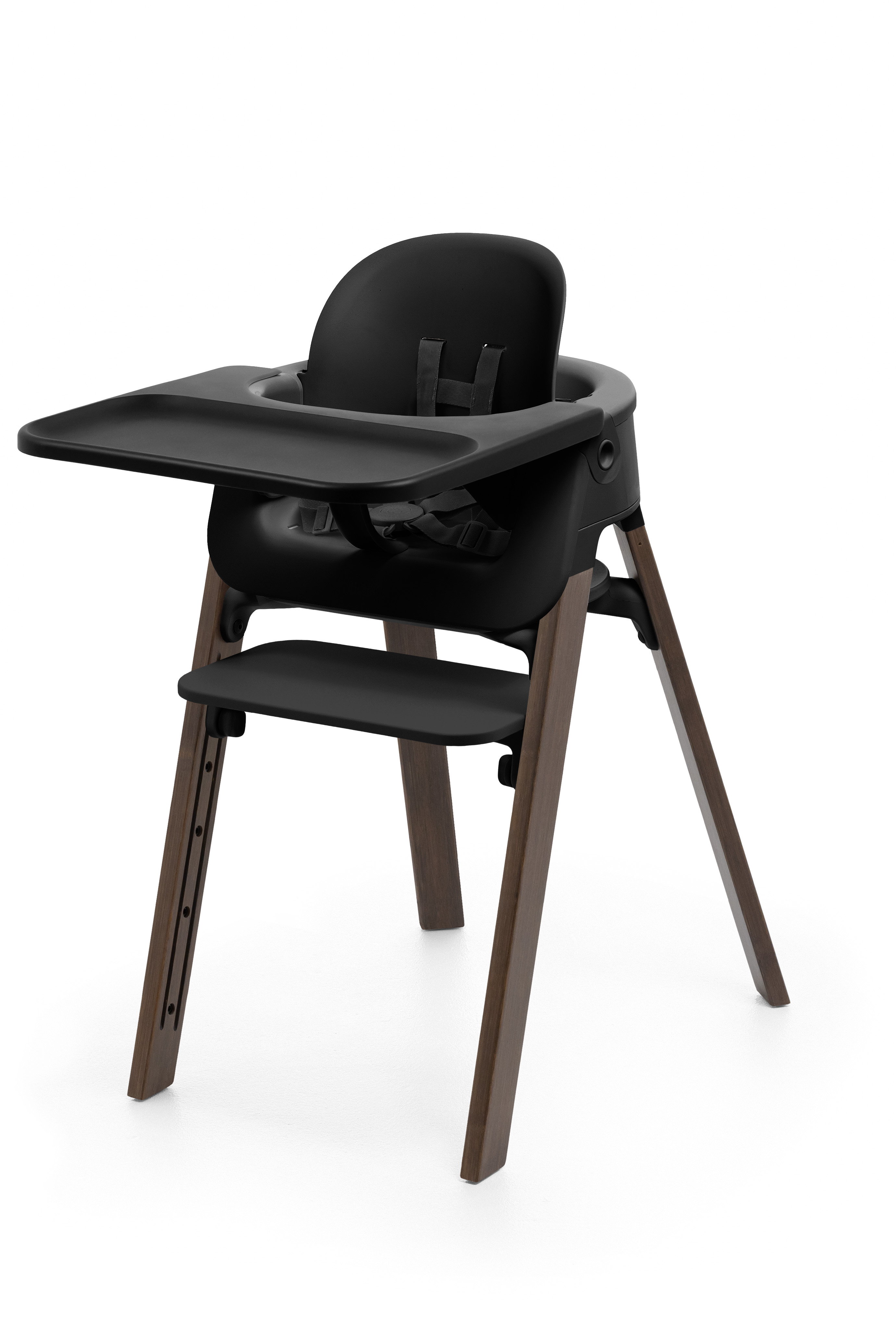 Stokke stolička Steps Complete Black/Warm Brown