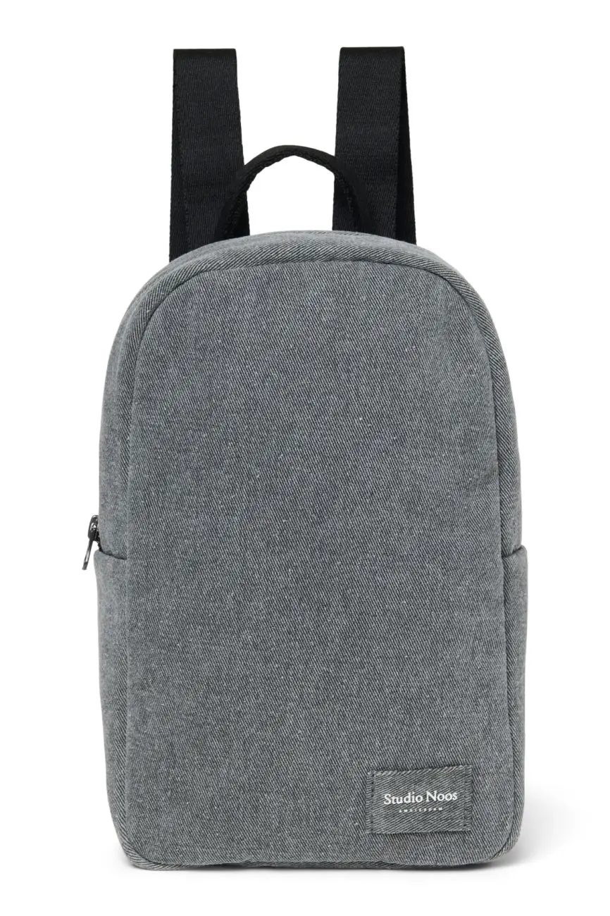 STUDIO NOOS - Denim Mini BACKPACK - batôžtek Grey