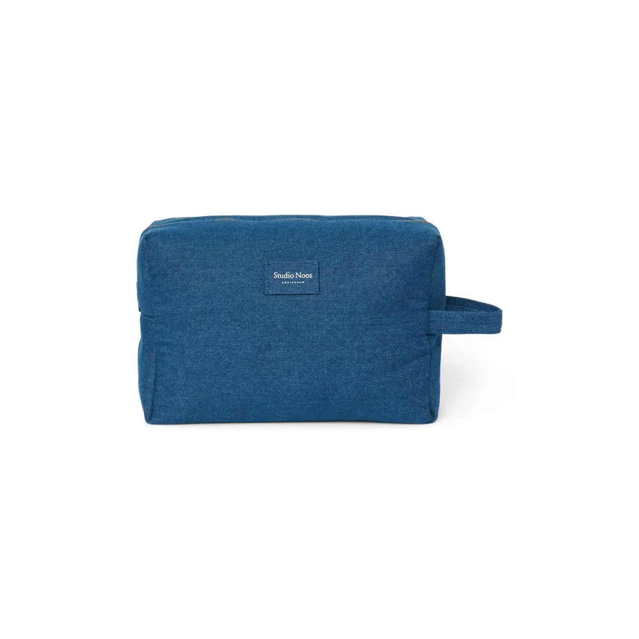STUDIO NOOS - Denim Toiletry - toaletná taštička Dark Blue