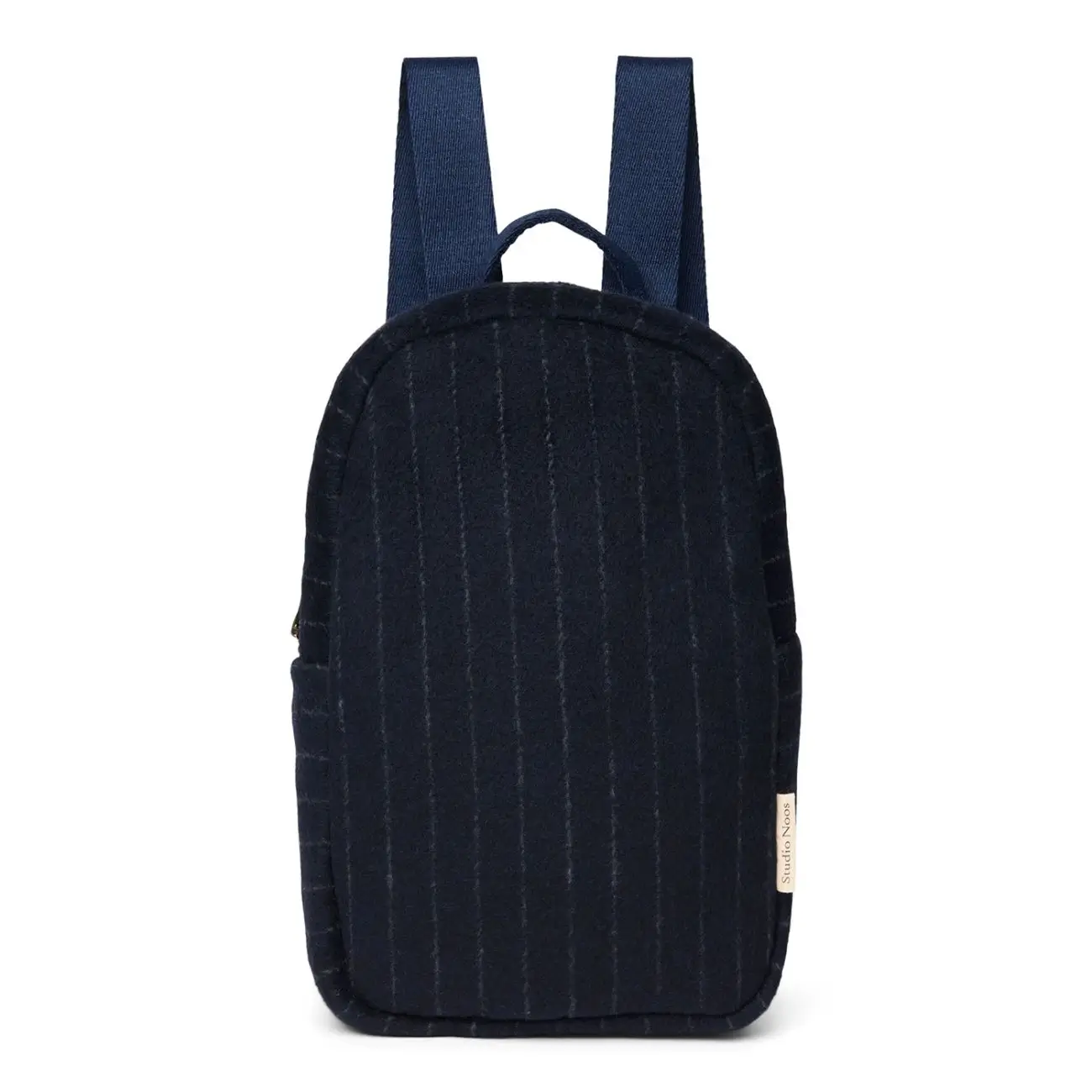 STUDIO NOOS - Flannel Chalkstripe Mini BACKPACK - batôžtek Dark Blue