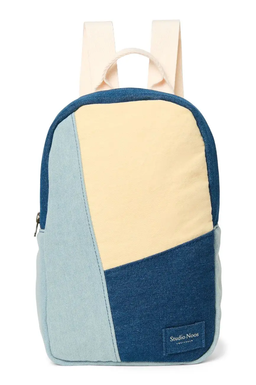 STUDIO NOOS - Packwork Mini BACKPACK - batôžtek Denim