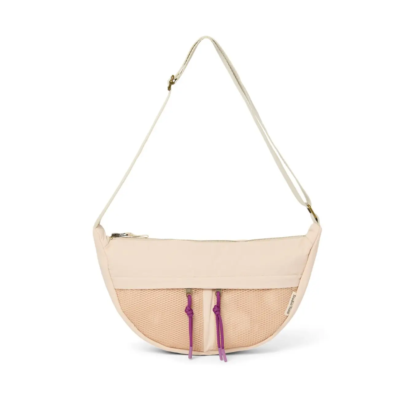 STUDIO NOOS - Patchwork Adult FANNY kabelka Oatmeal