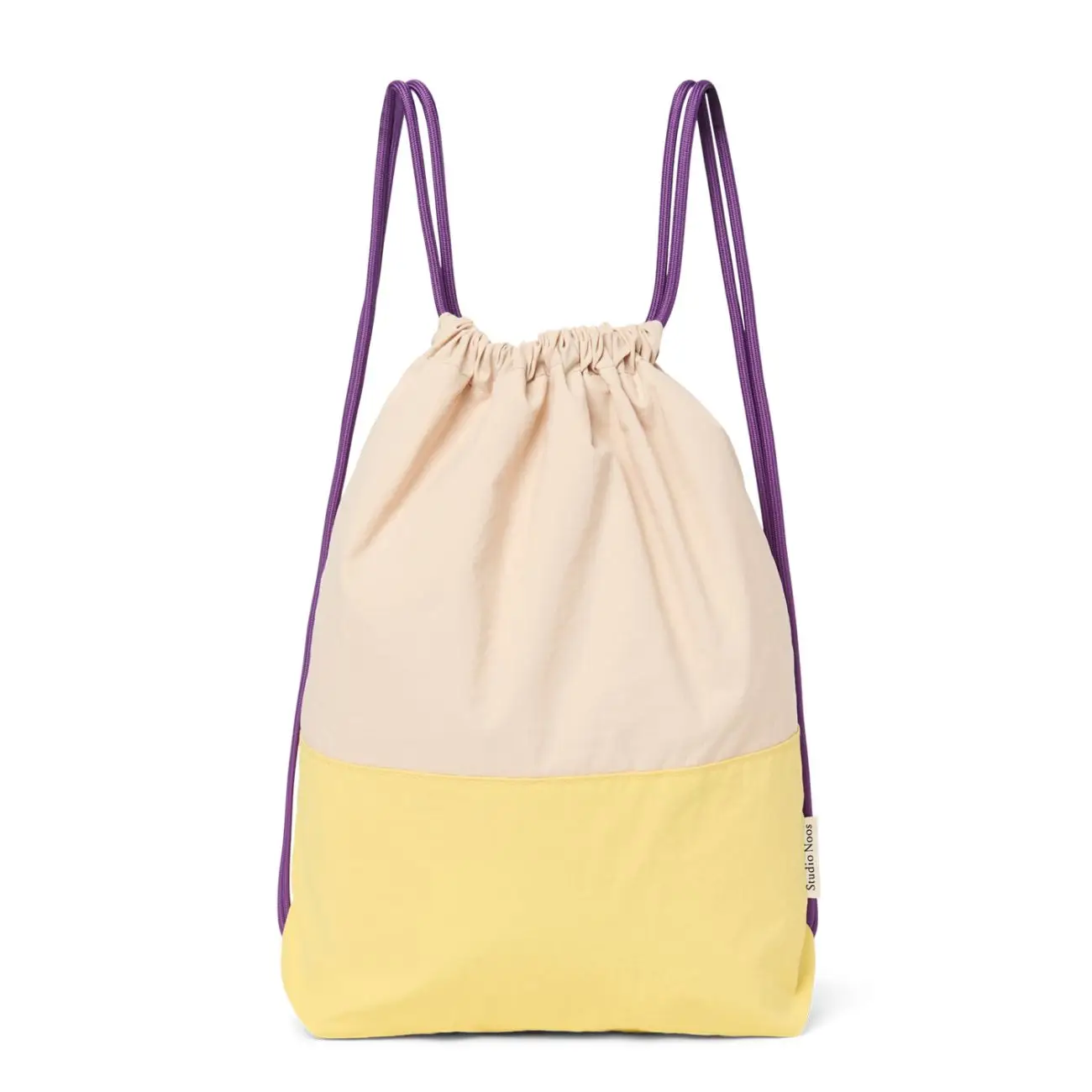 STUDIO NOOS - Patchwork Gym bag - telocvičný vak Butter Yellow
