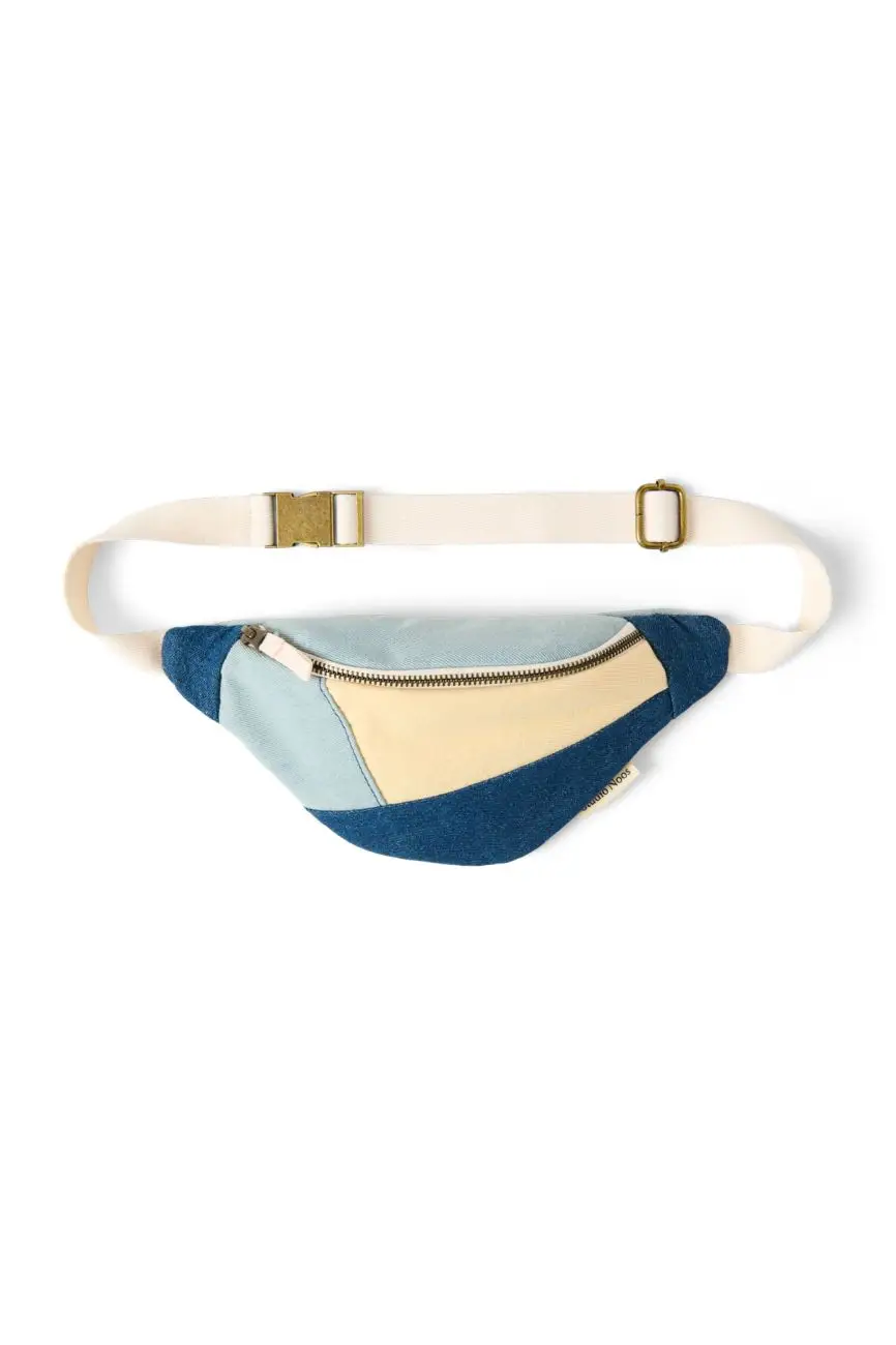 STUDIO NOOS - Patchwork Mini FANNY pack kabelka Denim