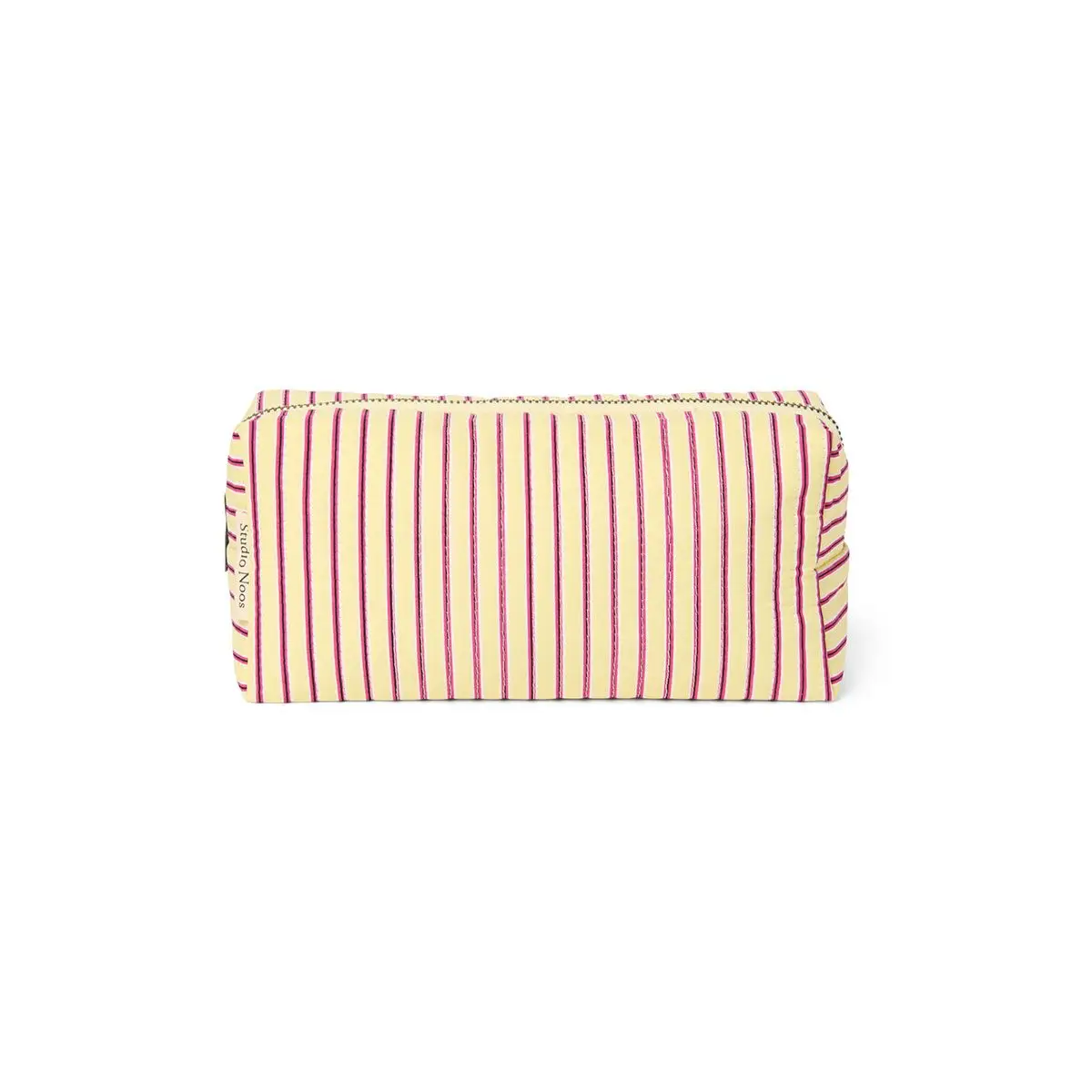 STUDIO NOOS - Poplin POUCH - kabelka | Butter Yellow Striped