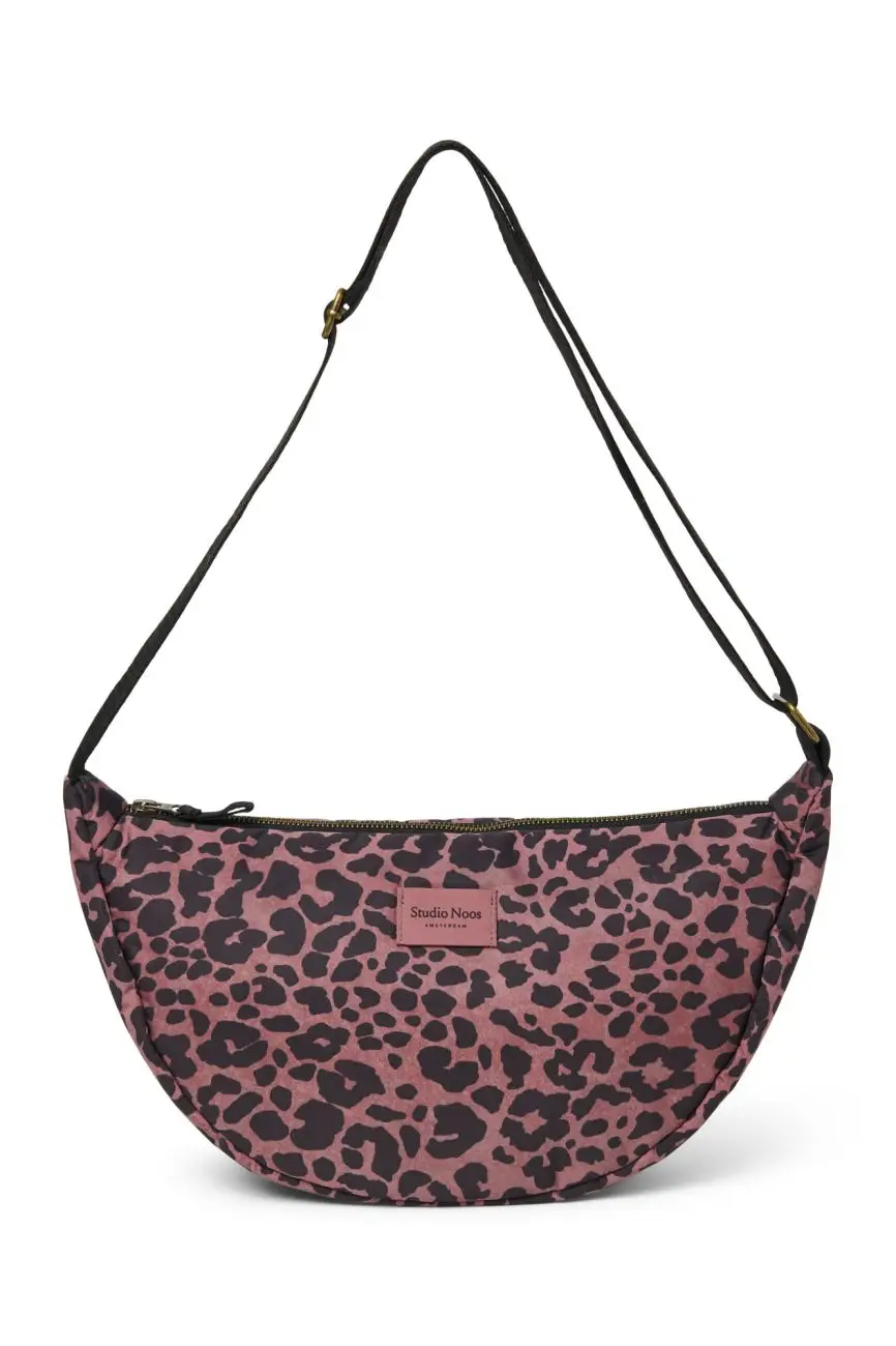 STUDIO NOOS - Puffy Adult FANNY kabelka Red Leopard