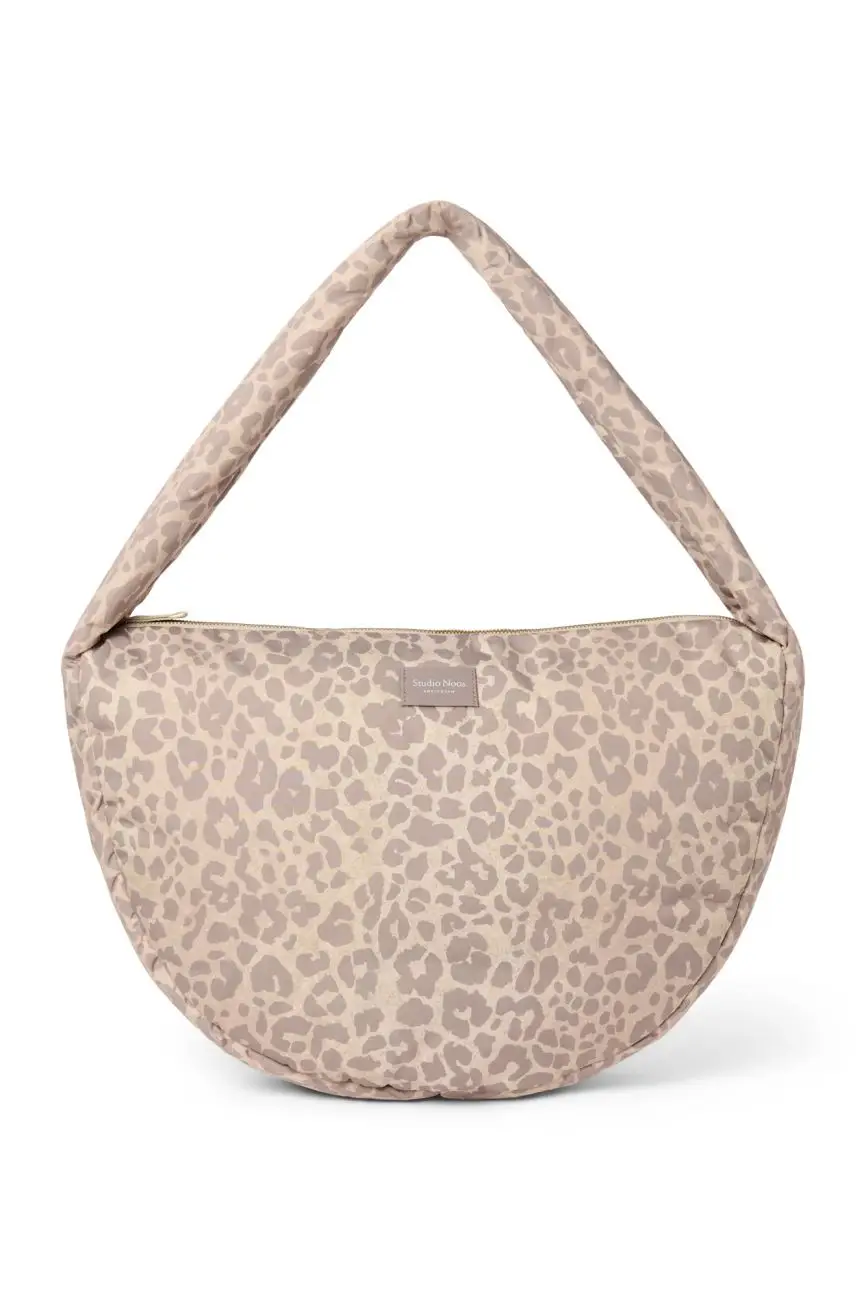 STUDIO NOOS - Puffy Cross Body bag Cream Leopard