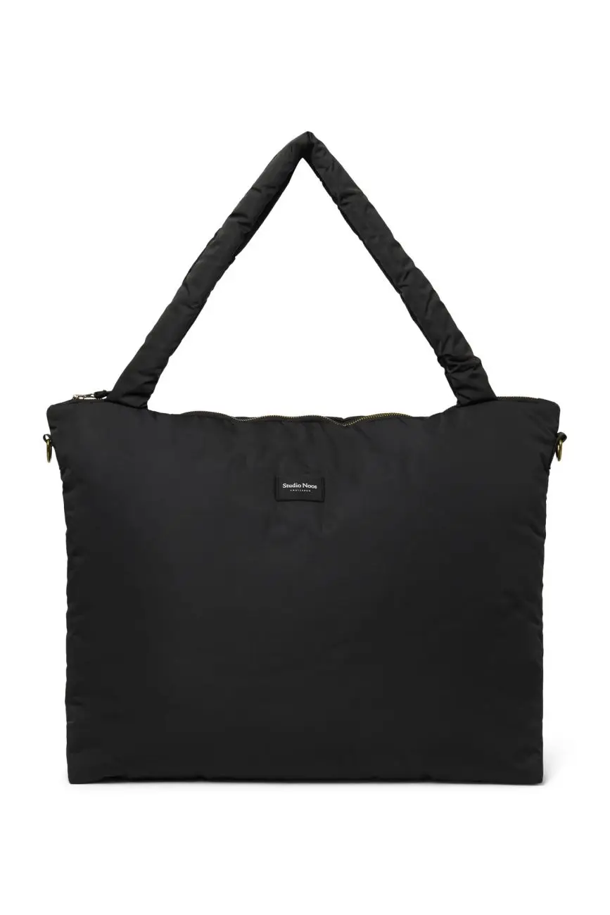 STUDIO NOOS - Puffy DIAPER BAG - prebaľovacia taška Black