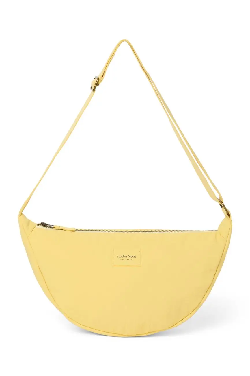 STUDIO NOOS - Puffy FANNY PACK kabelka Textured Butter Yellow