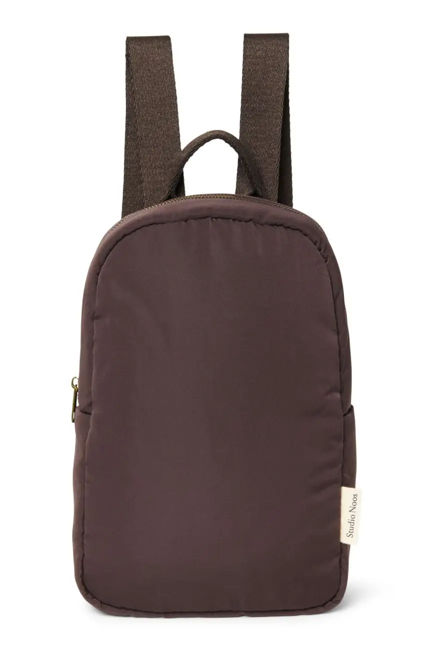 STUDIO NOOS - Puffy Mini BACKPACK - batôžtek Brown