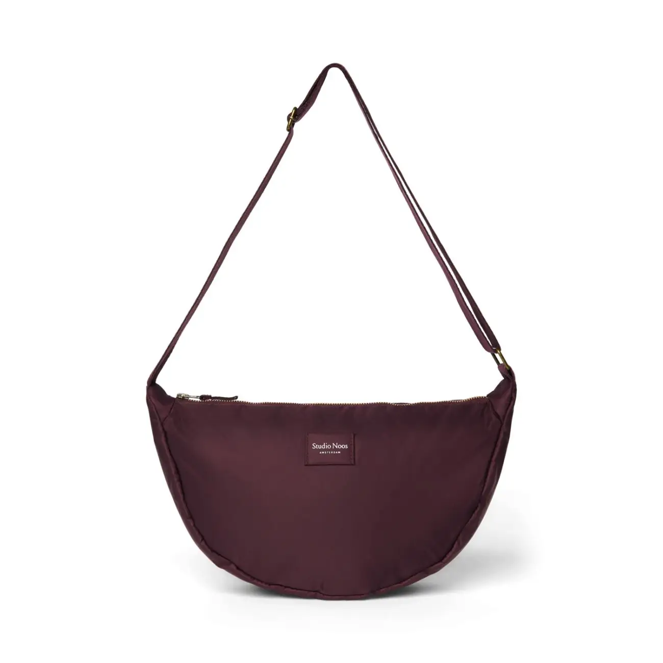 STUDIO NOOS - Technical Puffy FANNY PACK - kabelka Burgundy