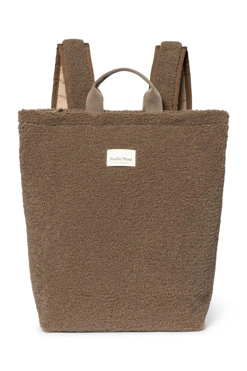 STUDIO NOOS - Teddy BACKPACK - batoh pre dospelé Brown