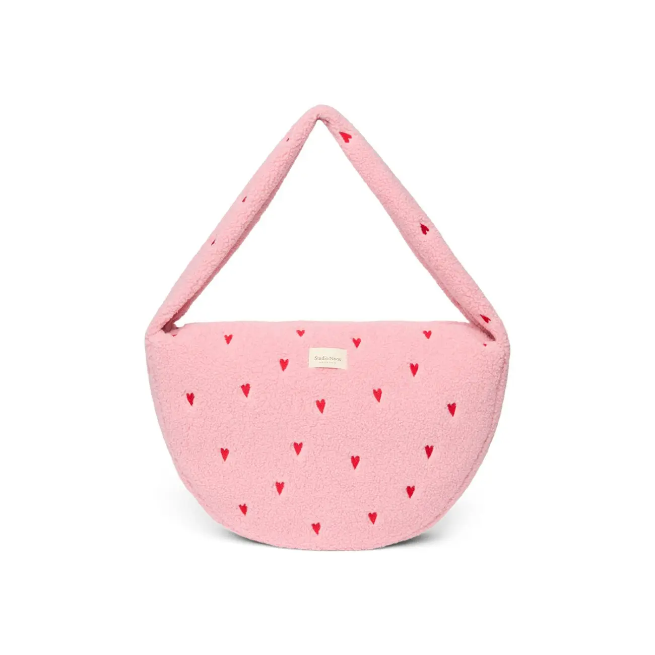 STUDIO NOOS - Teddy Cross Body Bag Light Pink Hearts