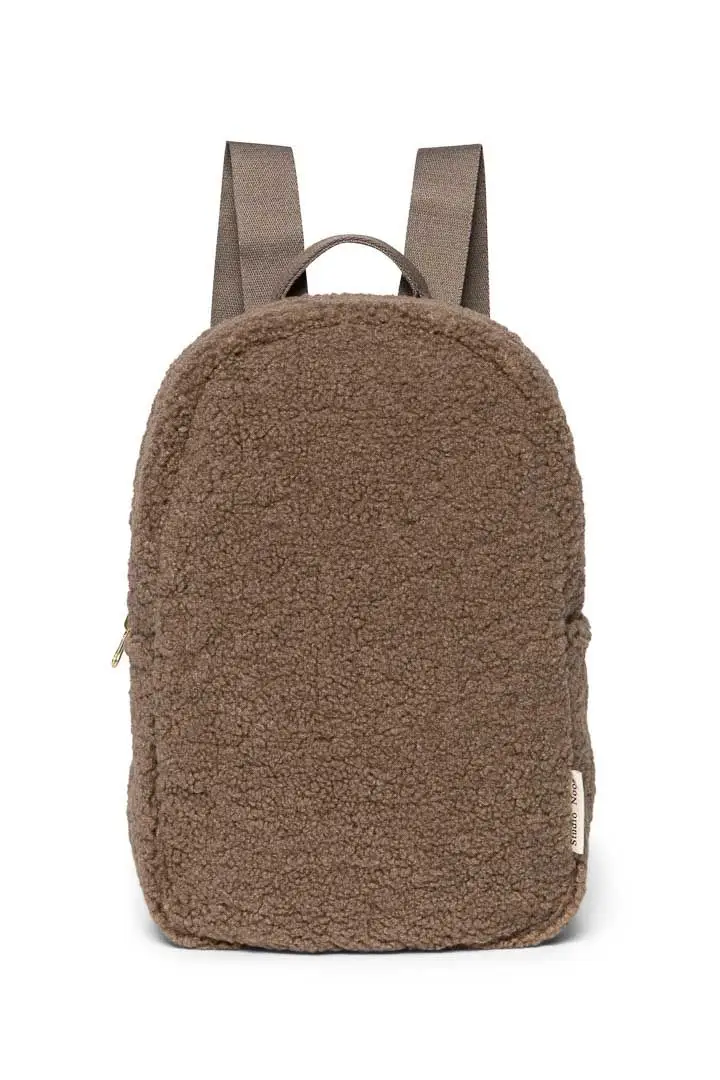 STUDIO NOOS - Teddy Mini BACKPACK - batôžtek Brown