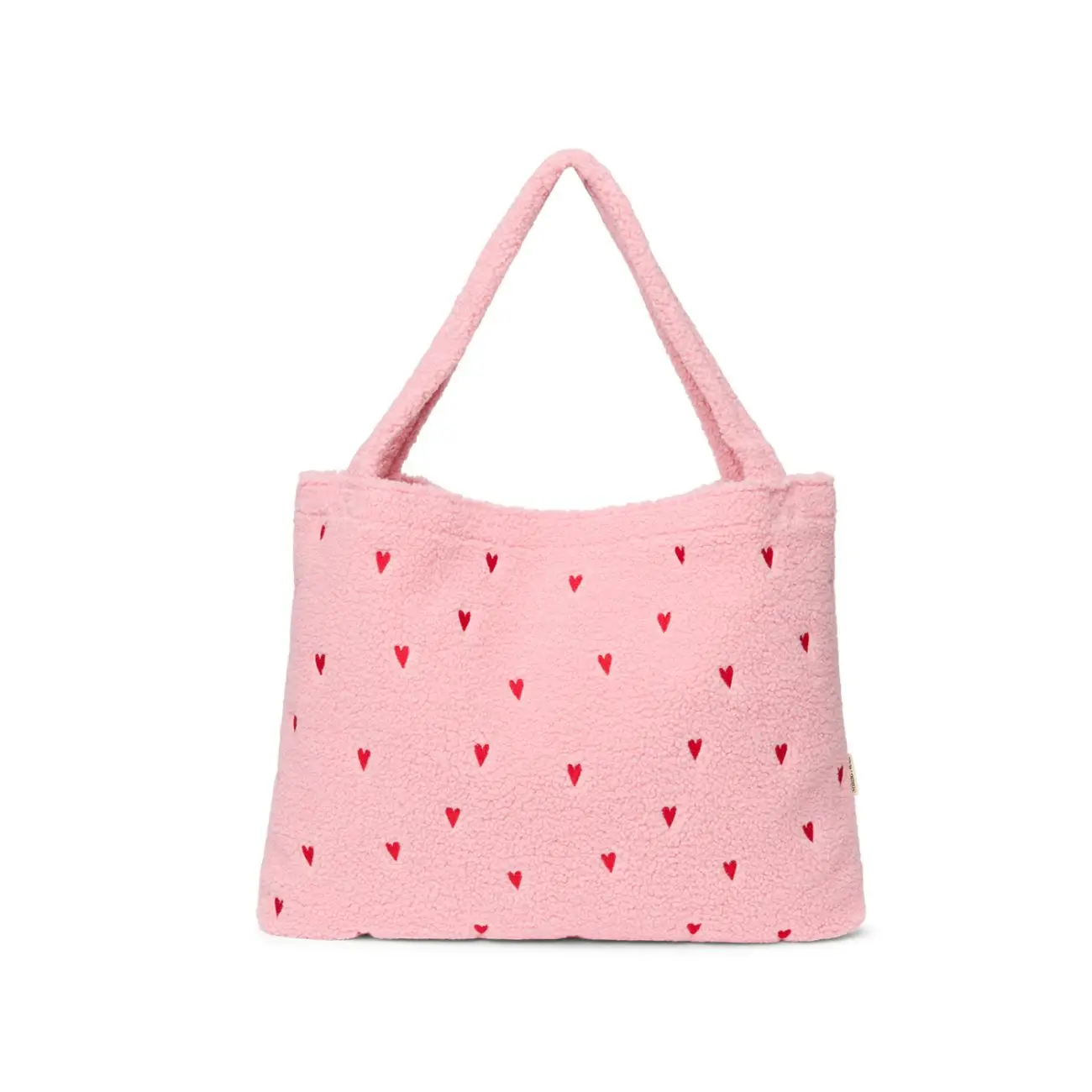 STUDIO NOOS - Teddy MOM BAG Light Pink hearts