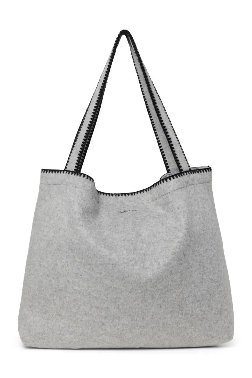 STUDIO NOOS - Vlnená MOM BAG Grey