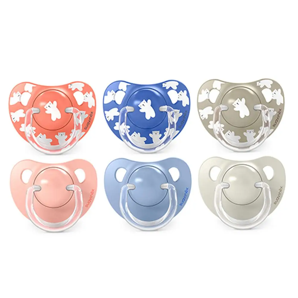 SUAVINEX | Cumlík anatomický silikon +18 m 2 ks WILD &amp; FREE