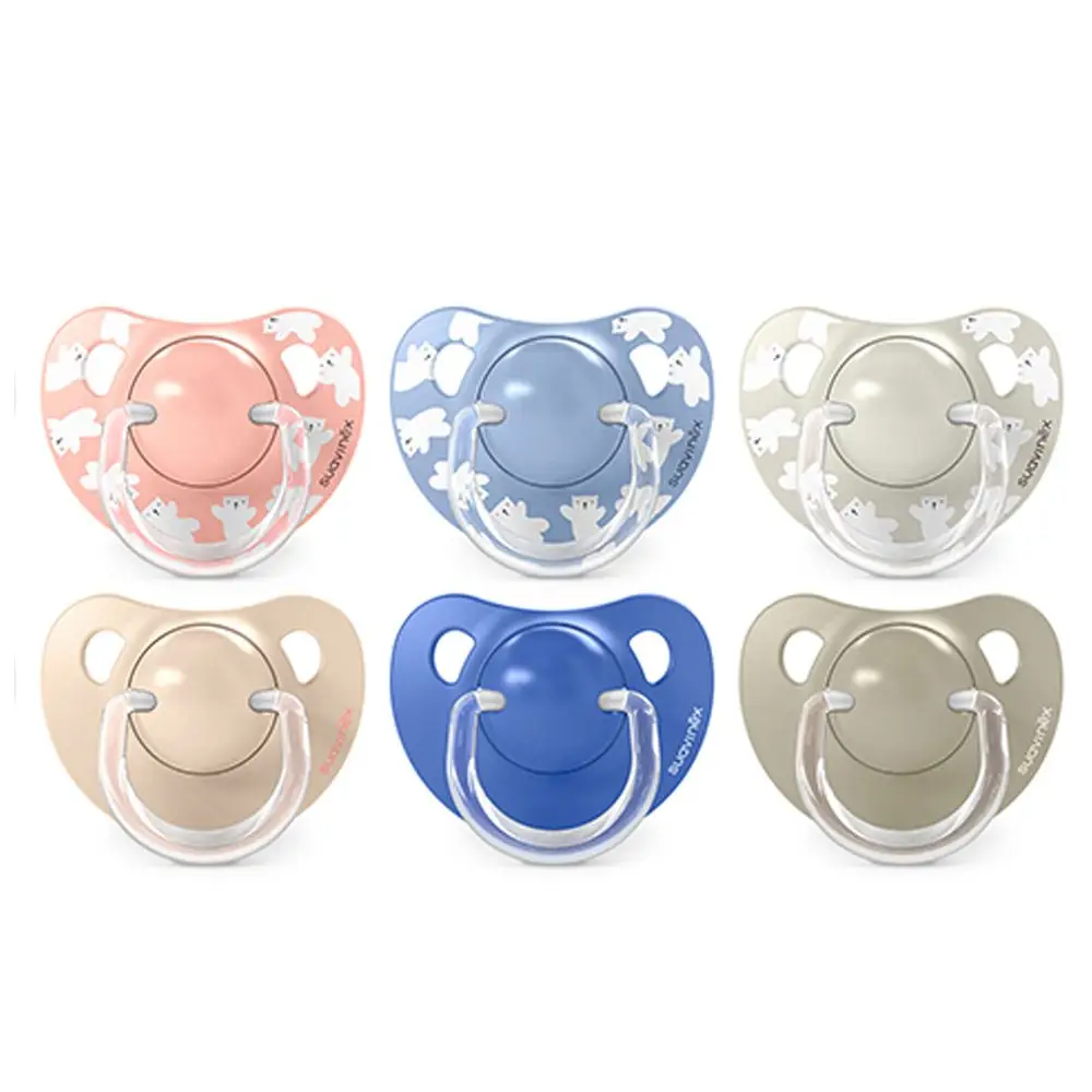 SUAVINEX | Cumlík anatomický silikon 6/18 m 2 ks WILD &amp; FREE