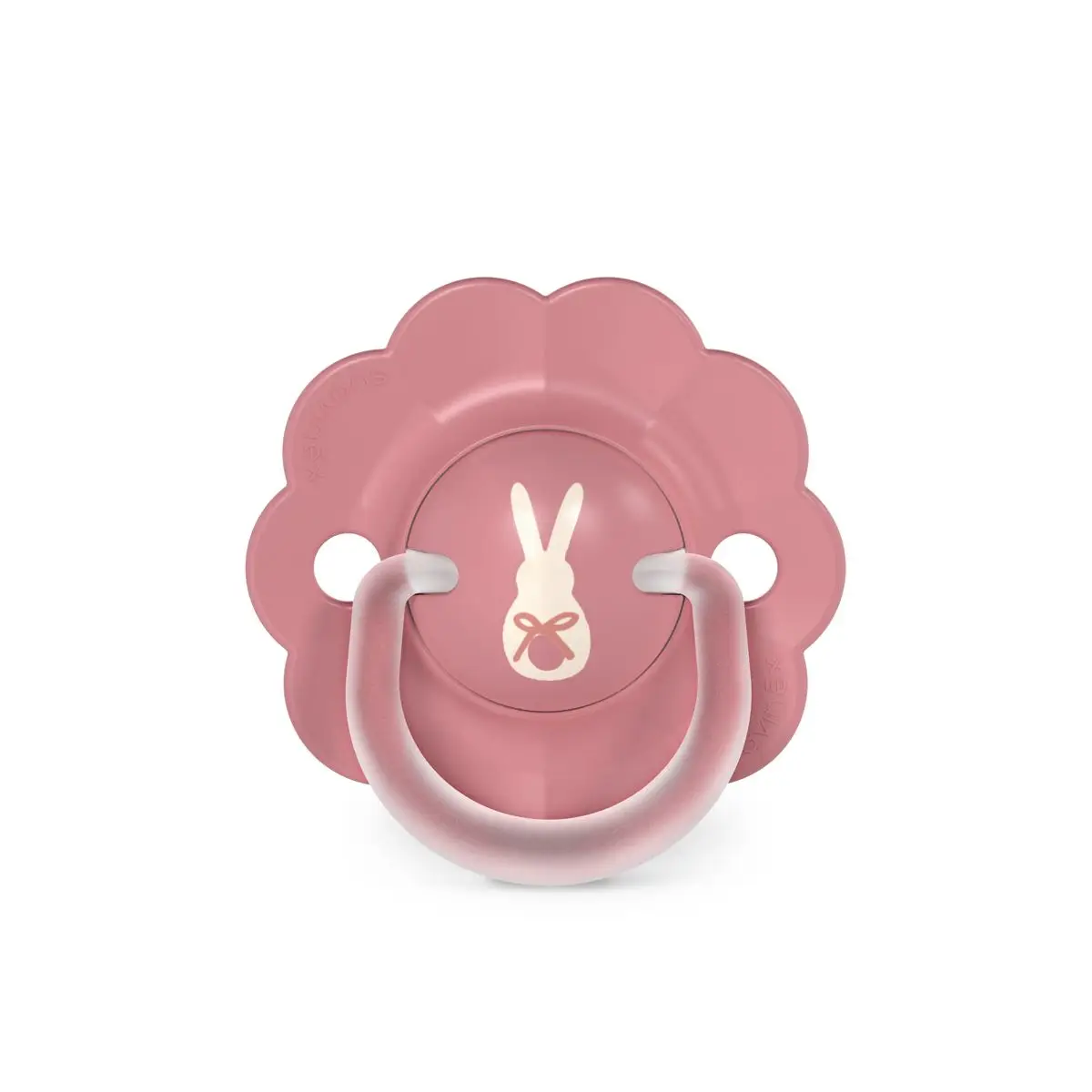 SUAVINEX | Cumlík SX PRO fyziologický WONDERLAND NEW 6/18m - tmavoružový králik