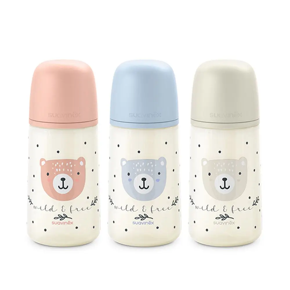 SUAVINEX | Dojčenská fľaša 270 ml M WILD &amp; FREE