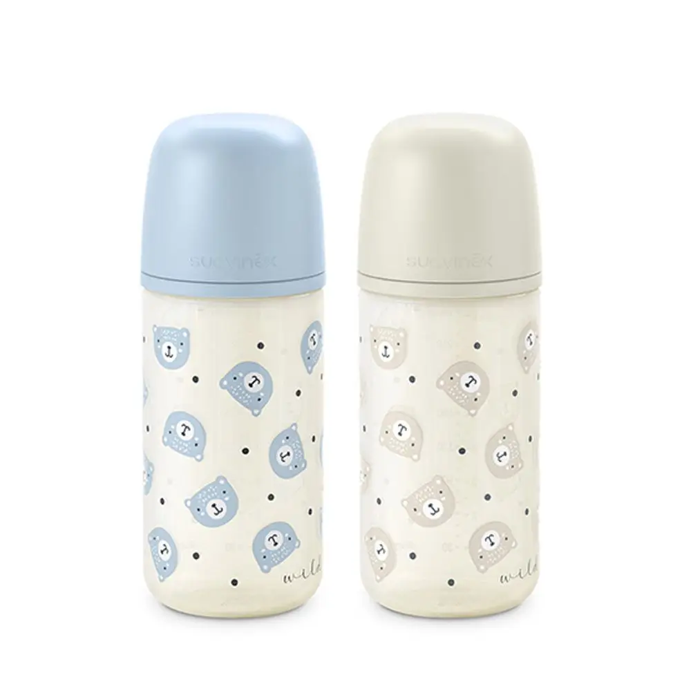 SUAVINEX | Fľaša sklo WILD &amp; FREE 240 ml fyziologická SX PRO +0 SF