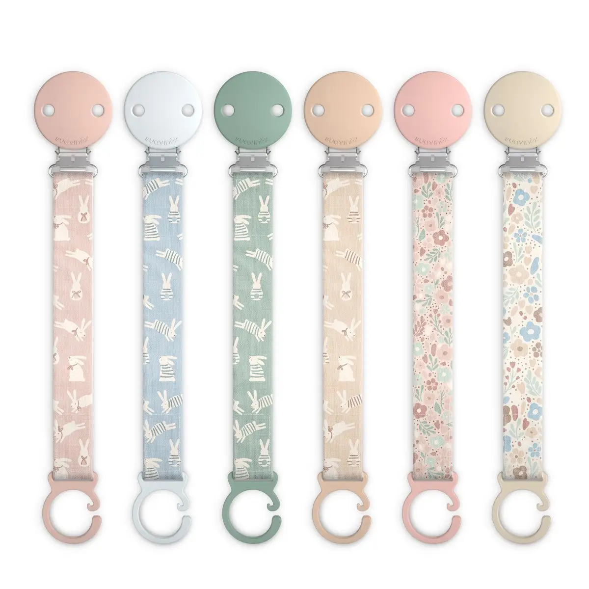 SUAVINEX | KLIP na cumlík so stuhou WONDERLAND NEW