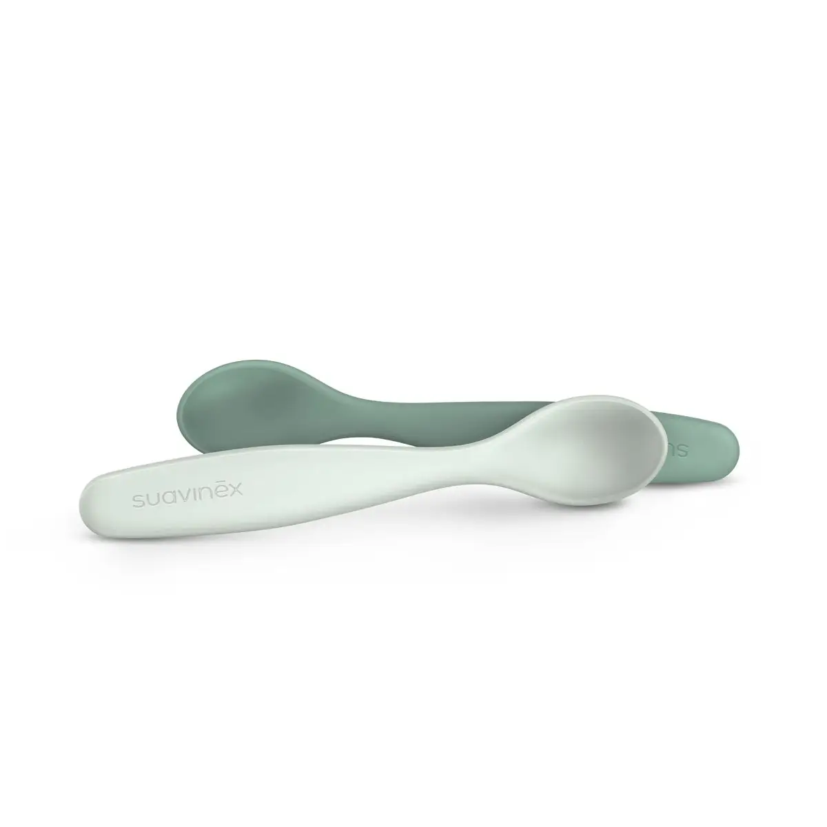SUAVINEX | Lžičky WONDERLAND NEW 2 ks - ZELENÉ