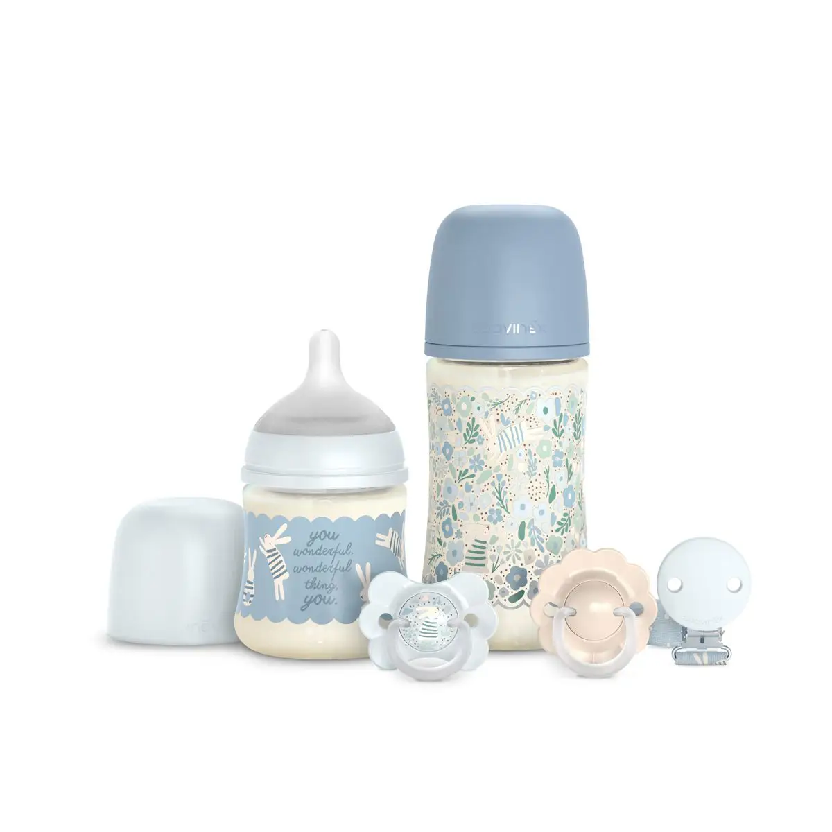 SUAVINEX Novorodenecký set WONDERLAND NEW - MODRÝ