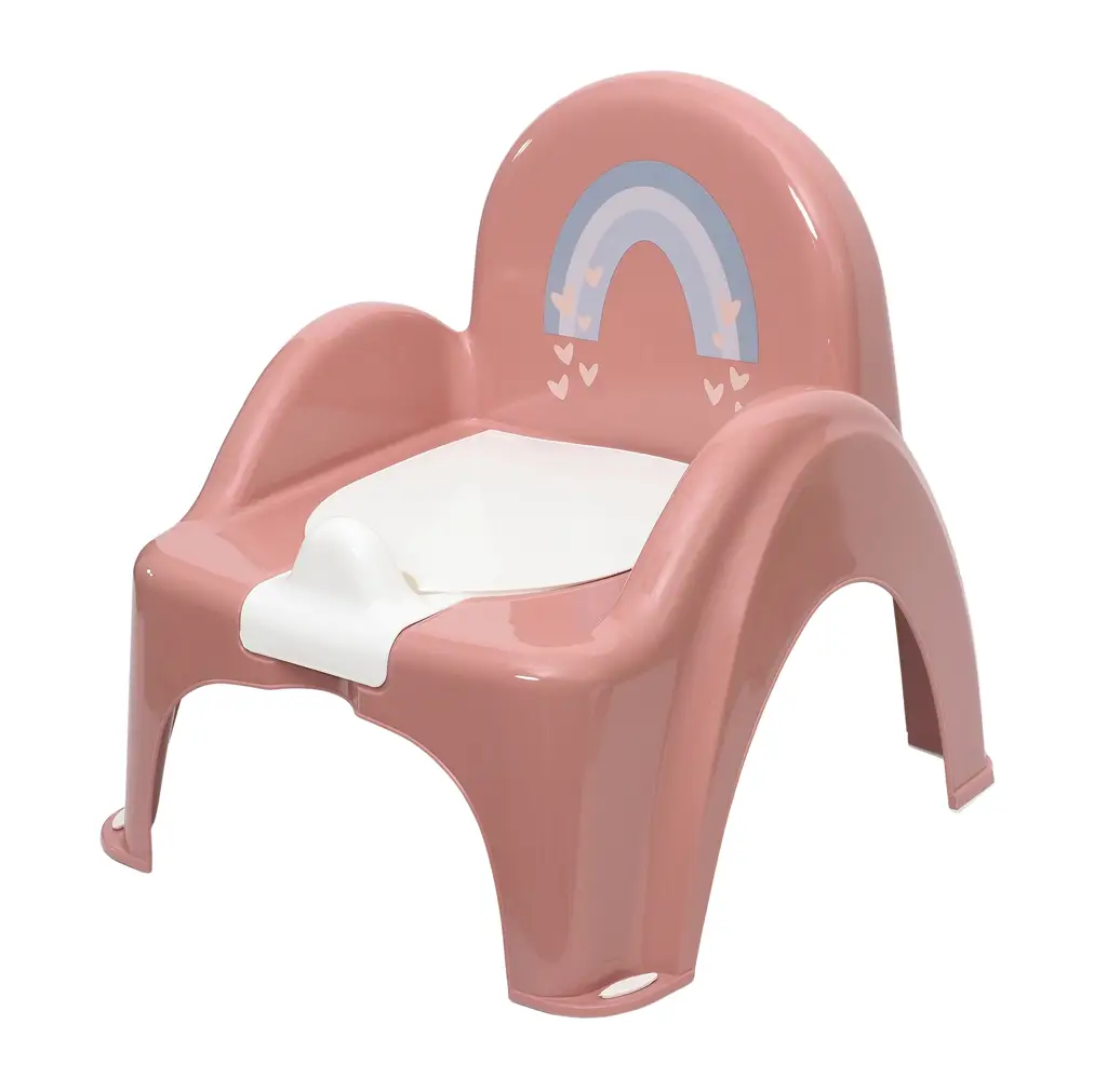 TEGA BABY Nočník kresielko s hudbou Meteo - old rose