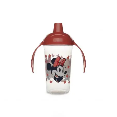 THERMOBABY Nevytekajúci pohár s viečkom 295 ml, Minnie New